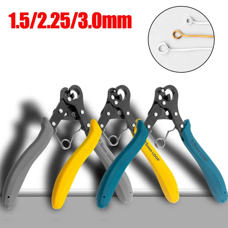 Jewelry Making Round Nose Pliers - Alicate de rolamento de fio 1.5/2.25/3.0mm