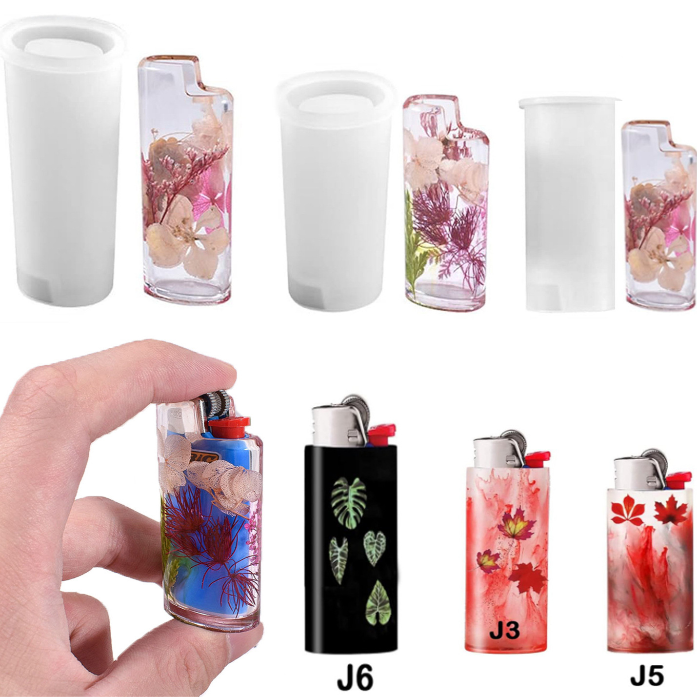Resin Mold Jewelry - Molde de Resina de Silicone para