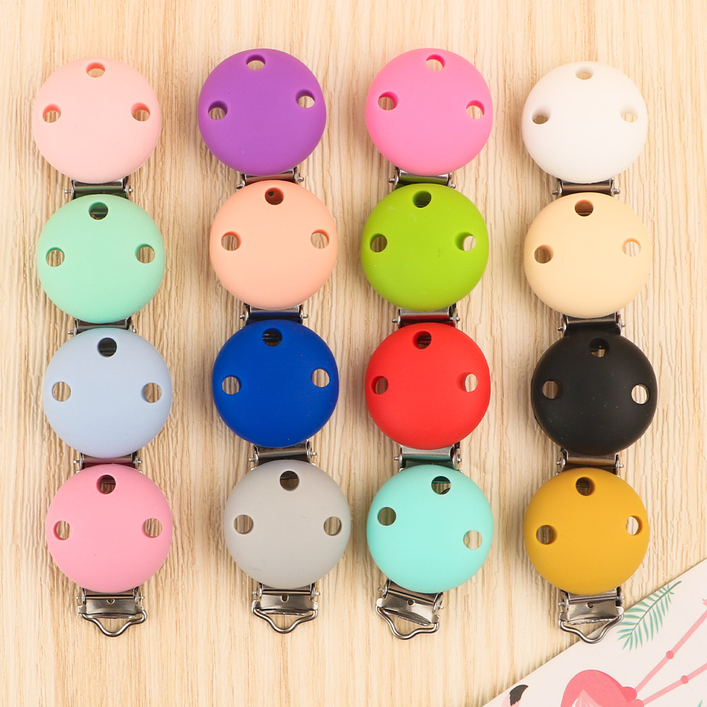Jewelry Making 3 Year Old - Bebê Silicone Round Shape Clips, DIY