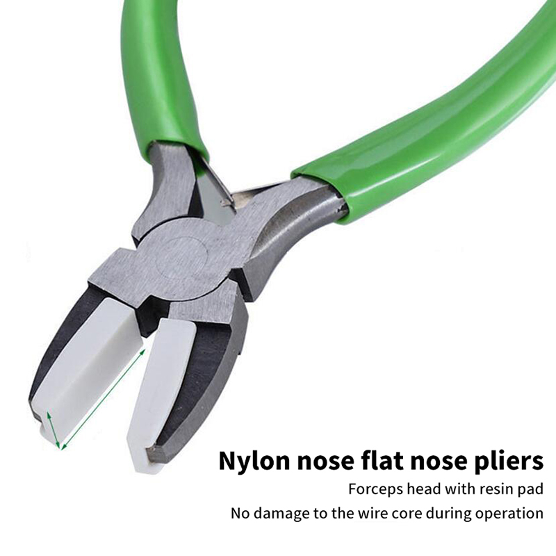 Jewelry Making Round Nose Pliers - ❤️ Alicate de Bico Chato Verde