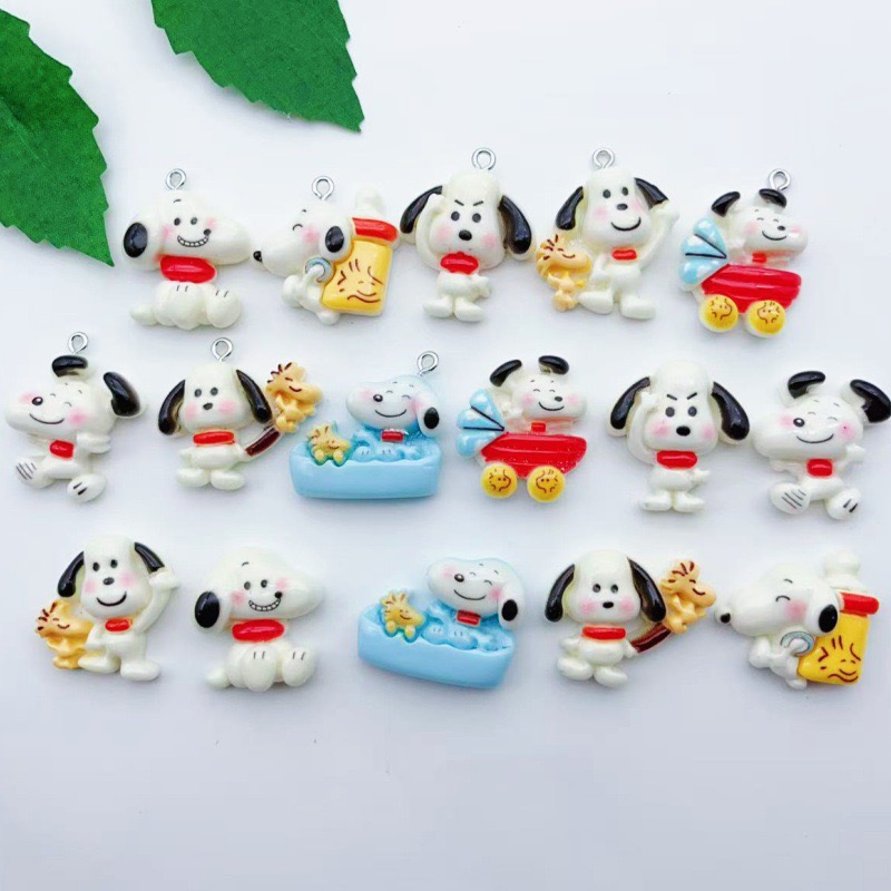 Jewelry Making Birthday Party - 12 peças de pingente de cachorro
