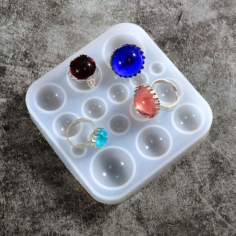 Resin Mold Jewelry - Moldes de Silicone para Resina, Moldes