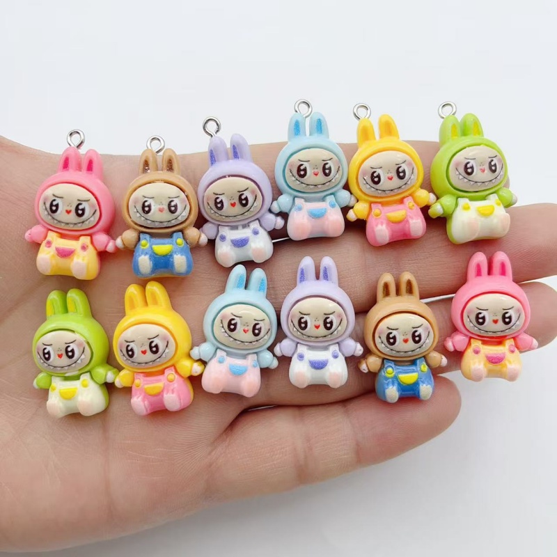 Jewelry Making Charms - 10 Peças de Pingentes de Resina
