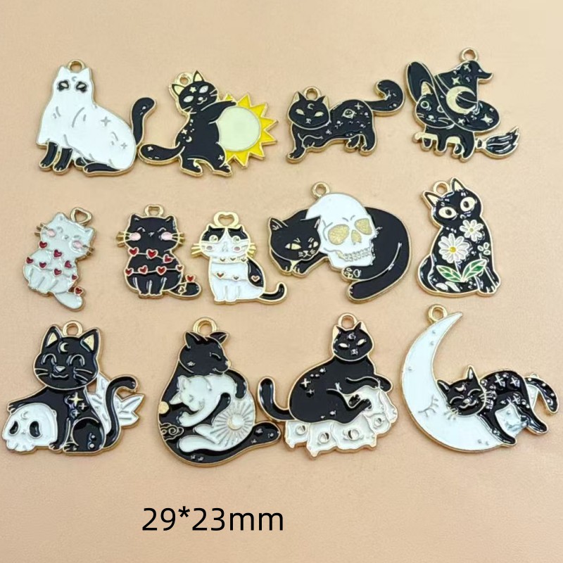 Jewelry Making Charms - 10 peças de pingentes originais de