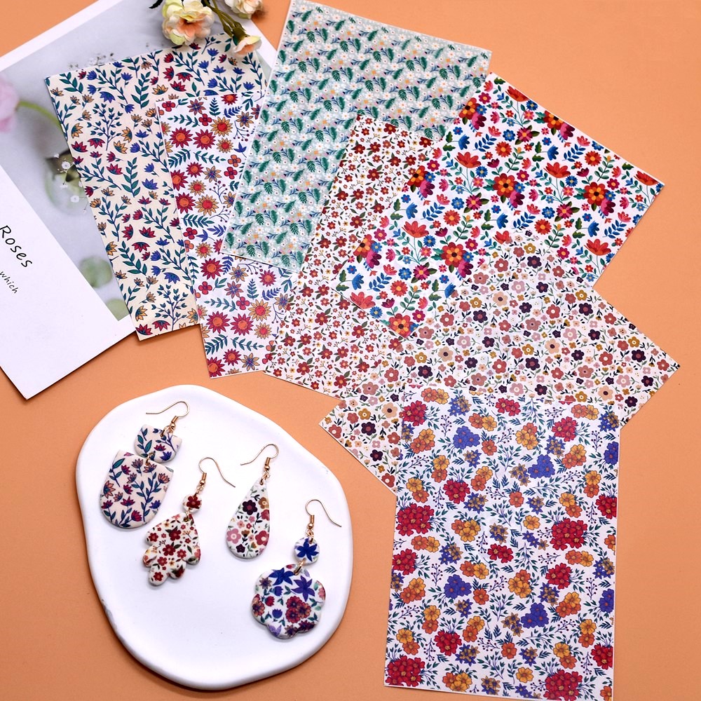 Jewelry Making Course - Snasan diy flor suntuosa aquarela transferência
