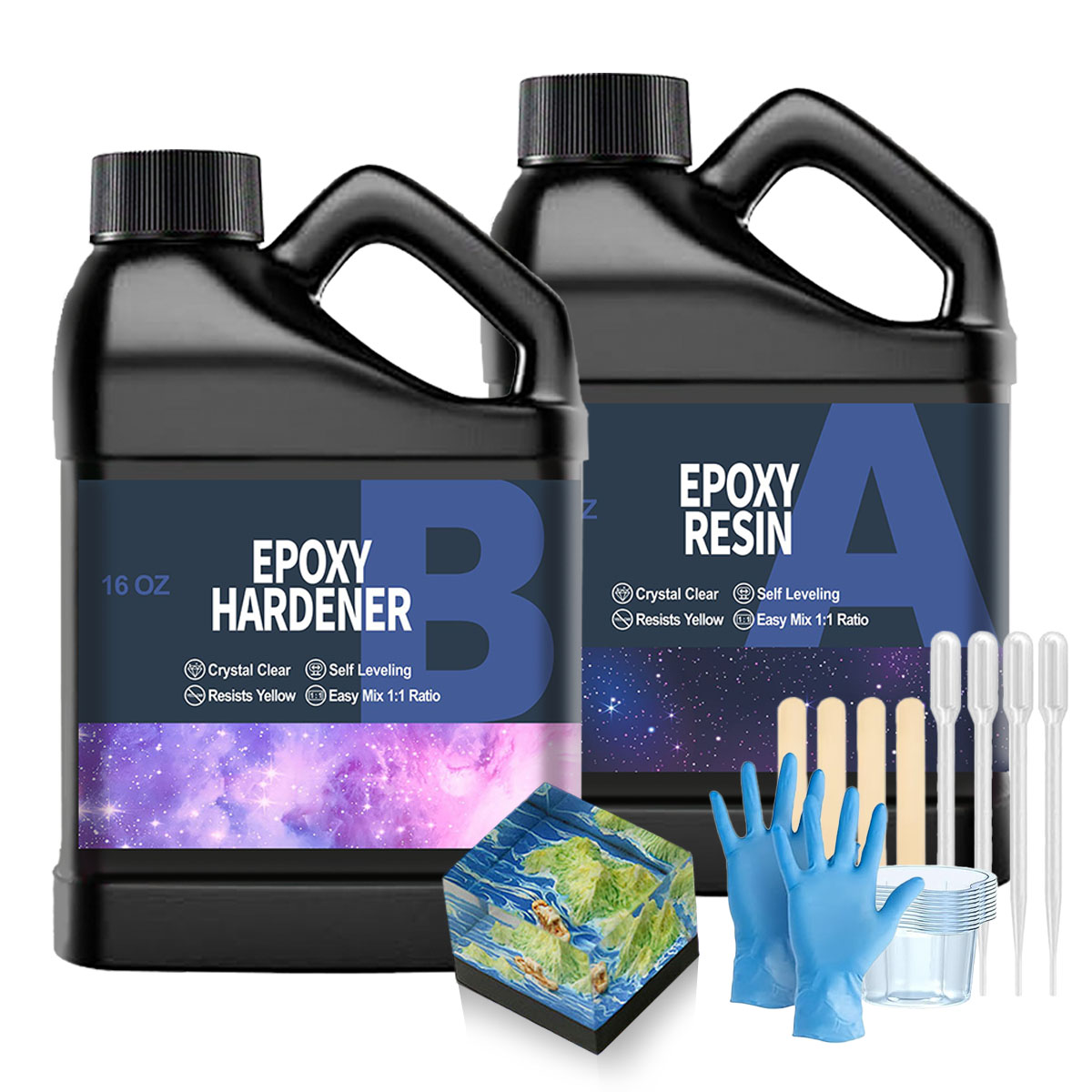 Kit de Resina Epóxi Transparen - Resin Mold Jewelry avaliação e preço