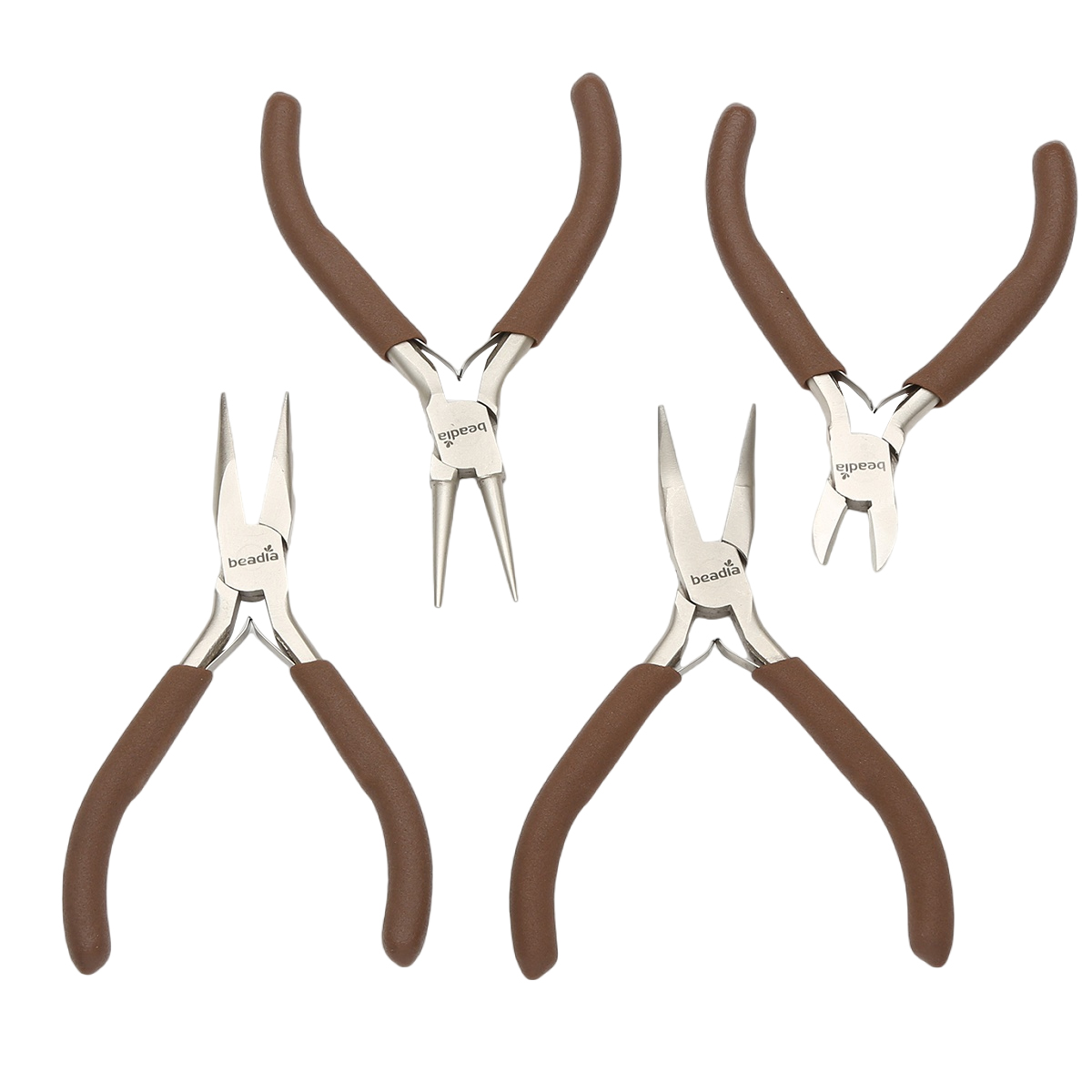 1 peça jinggong aço carbono co - Jewelry Making Round Nose Pliers avaliação e preço