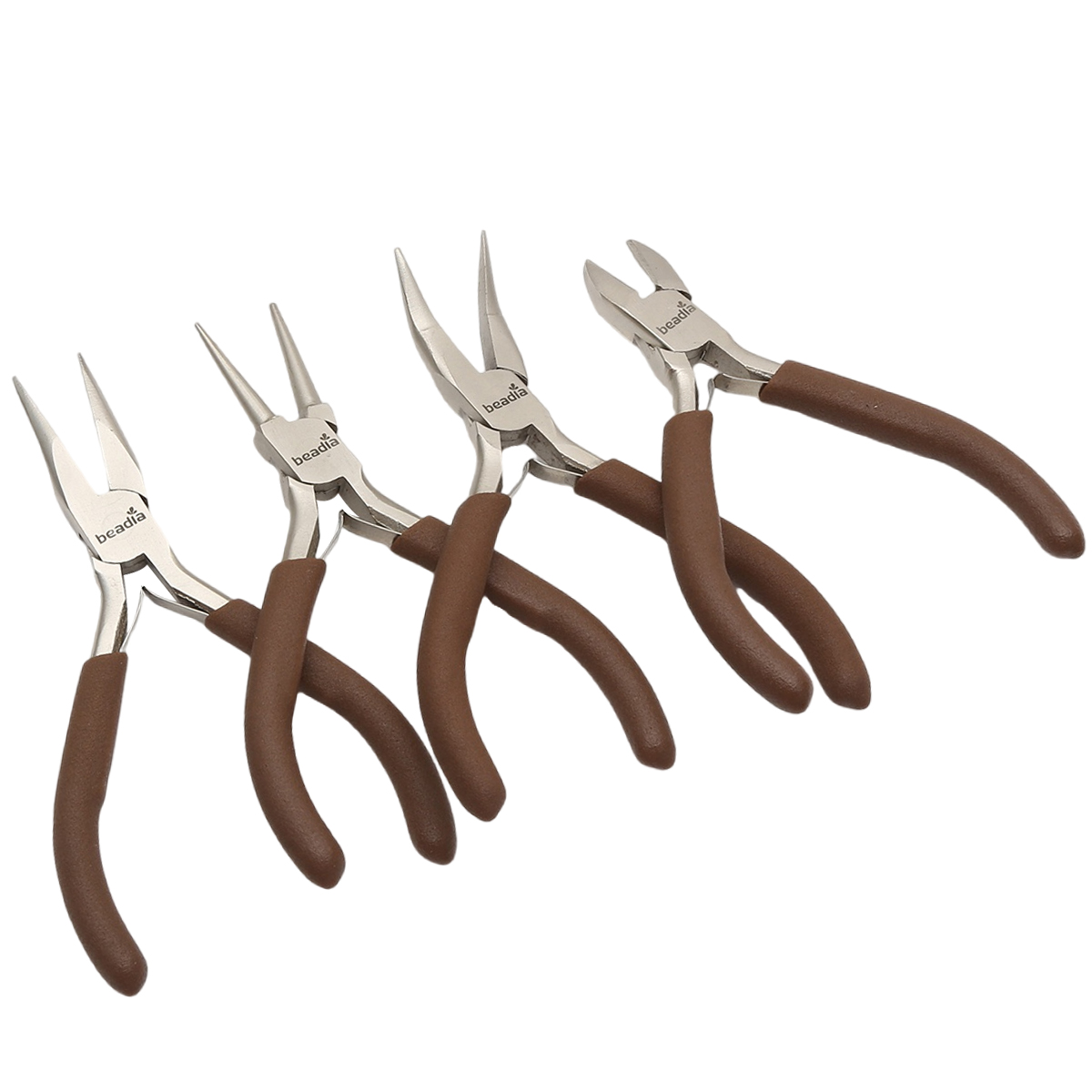 1 peça jinggong aço carbono co - Jewelry Making Round Nose Pliers avaliação e preço