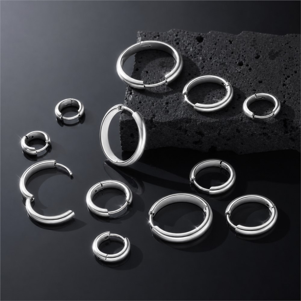 4 Peças de Brincos de Argola R - Jewelry Making Charms avaliação e preço