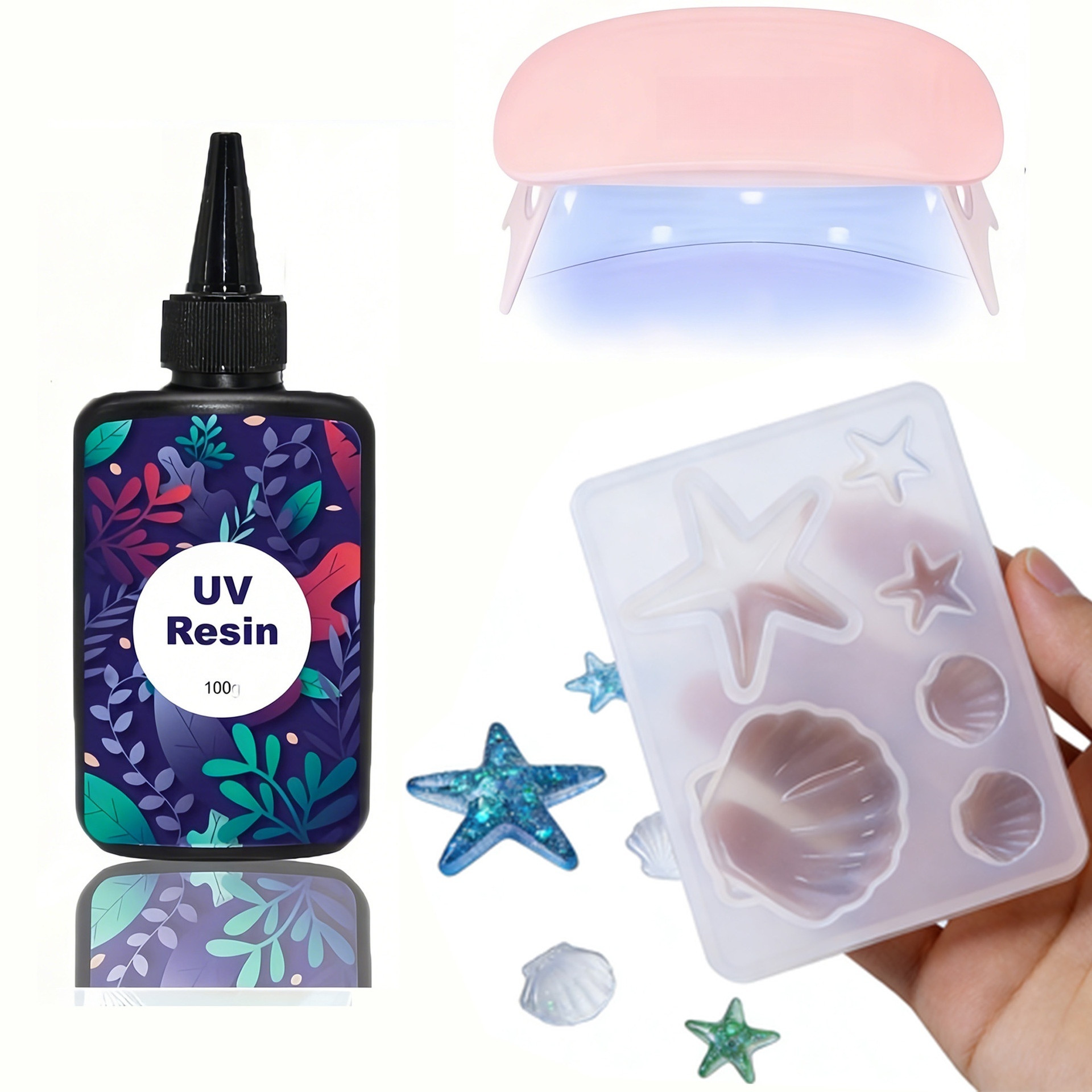 Molde de Silicone para Pingent - Resin Mold Jewelry avaliação e preço