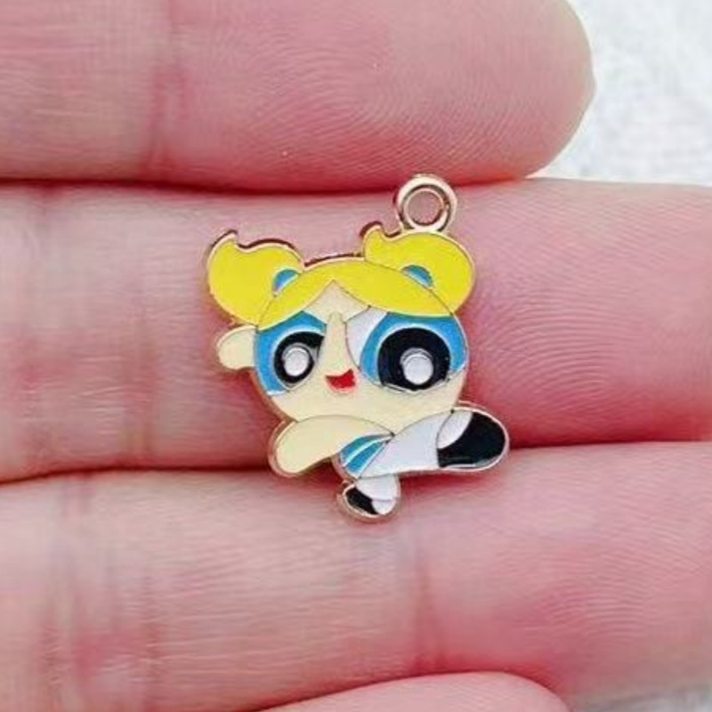 10 peças de pingente de menina - Jewelry Making Birthday Party avaliação e preço