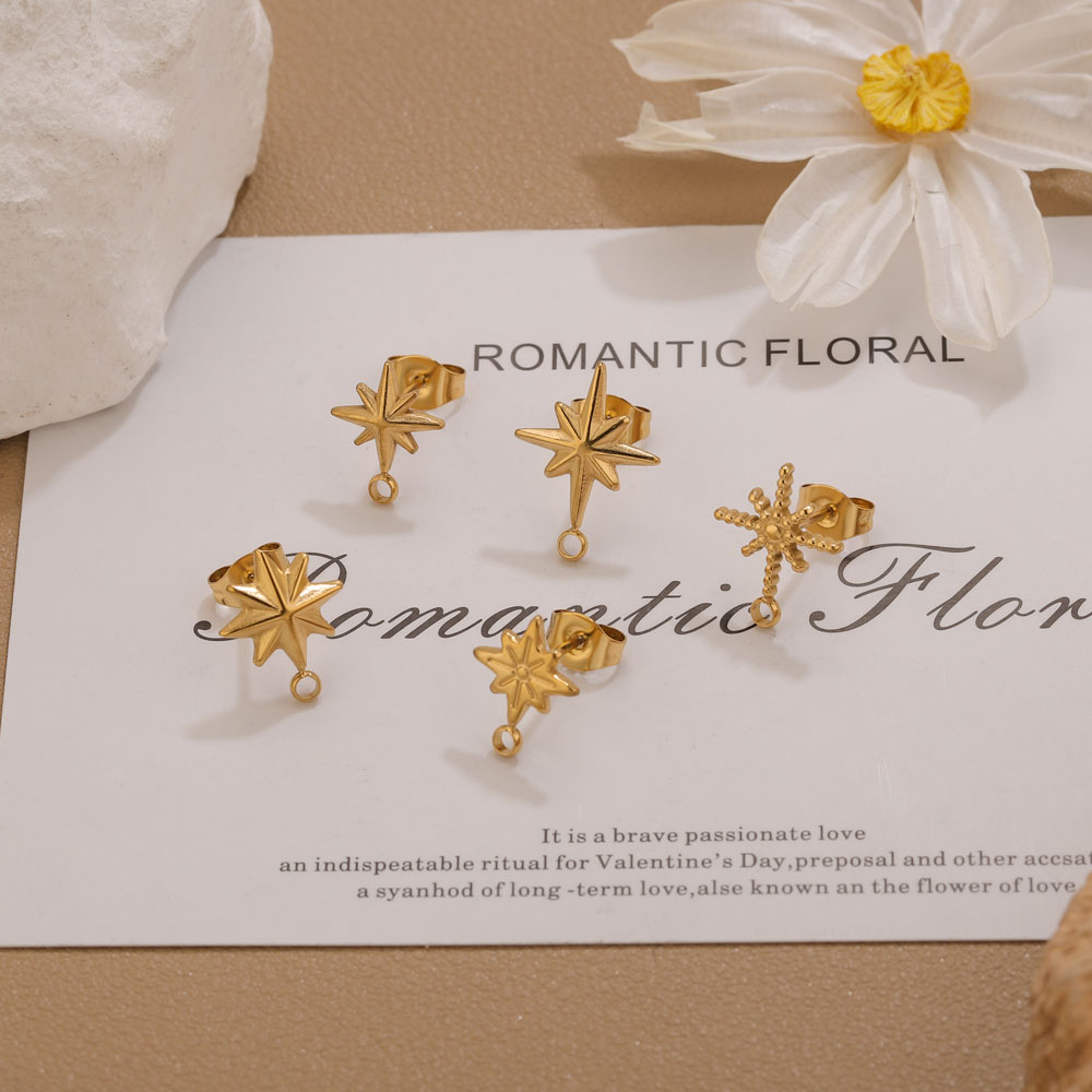 6 Peças de Brincos de Estrela  - Jewelry Making Course avaliação e preço