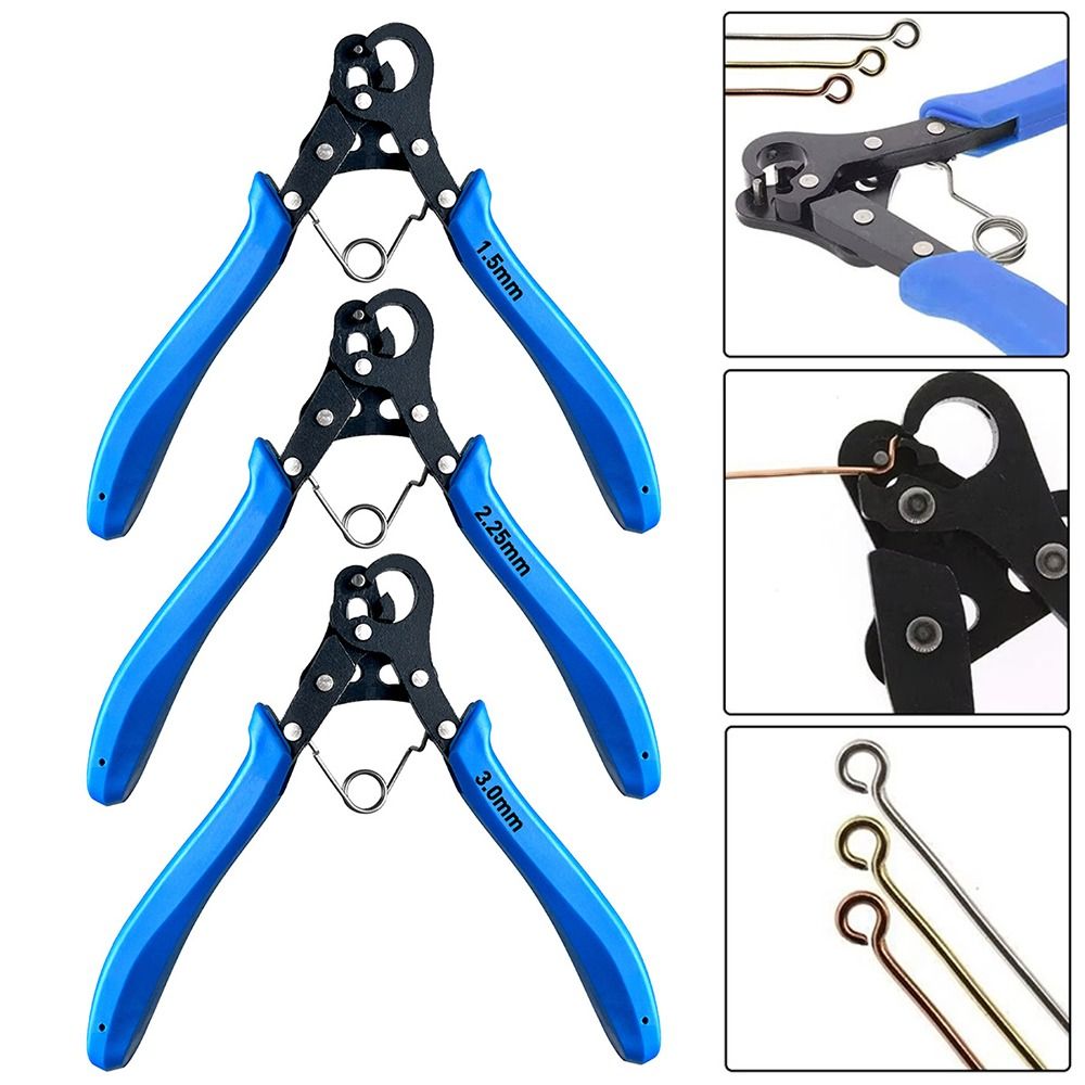 1 pçs novo 1.5/2.25/3mm alicat - Jewelry Making Round Nose Pliers avaliação e preço