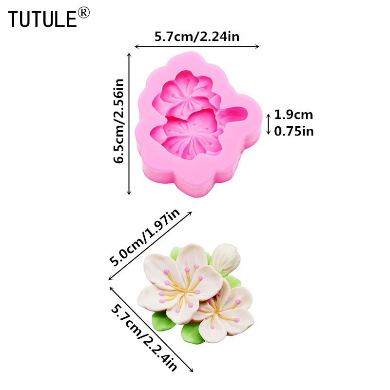 Molde de Silicone 3D Flor de P - Resin Mold Jewelry avaliação e preço