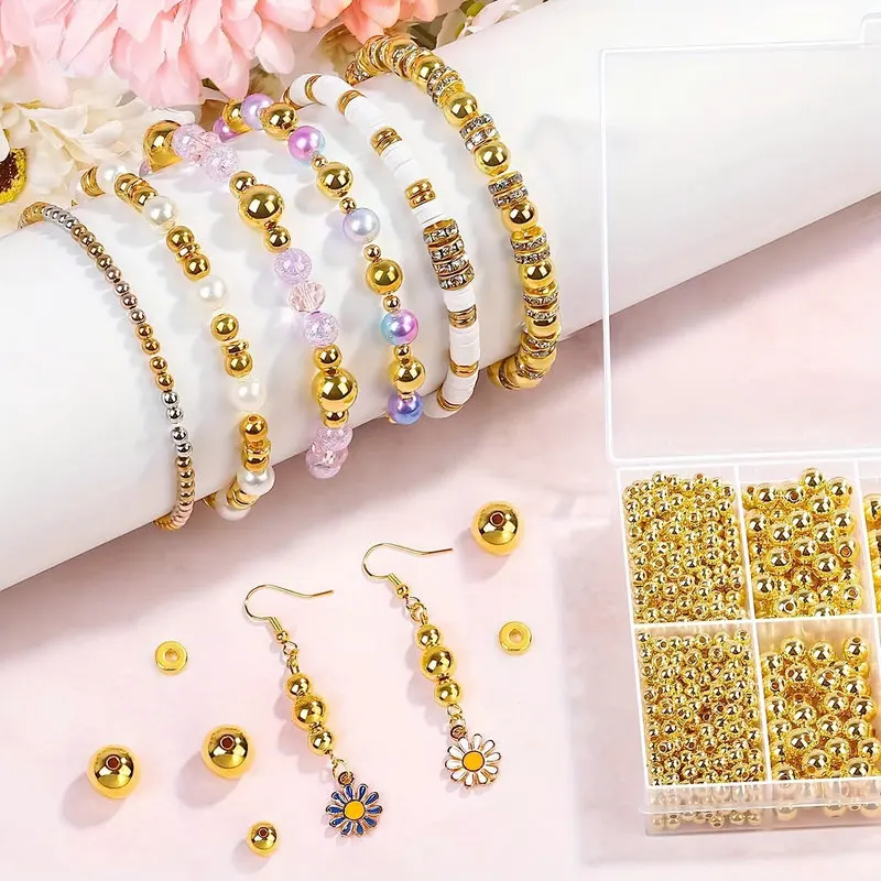1000 pçs kit de contas espaçad - Jewelry Making Course avaliação e preço