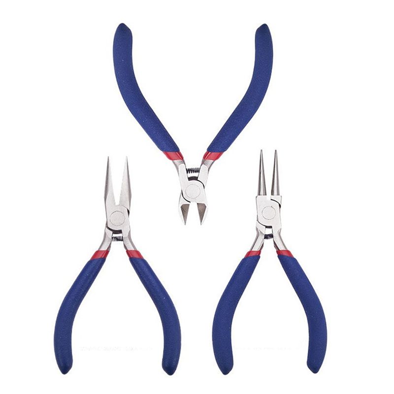 * Abkm 1 conjunto de 3 peças d - Jewelry Making Round Nose Pliers avaliação e preço