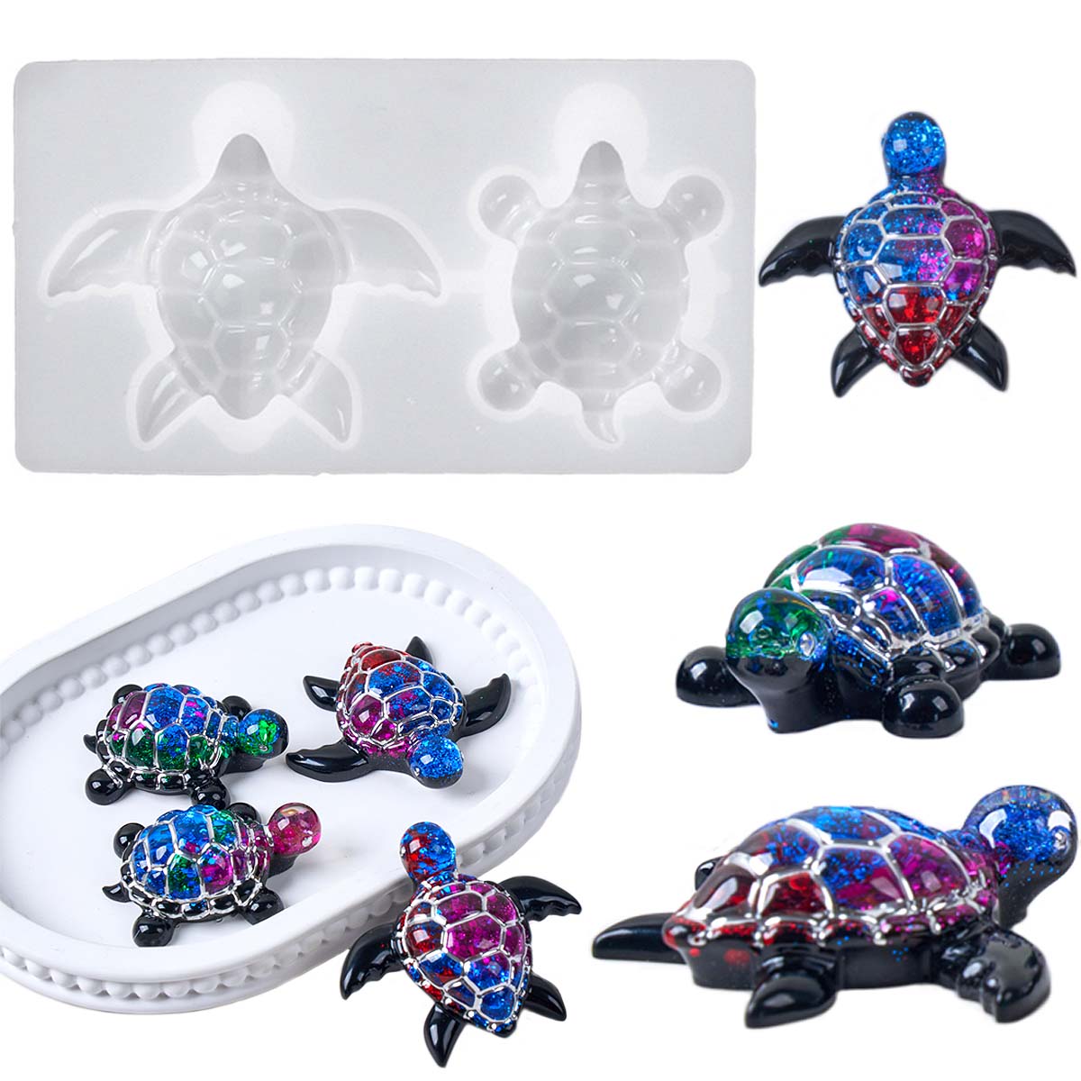3d tartaruga do mar chaveiro m - Resin Mold Jewelry avaliação e preço