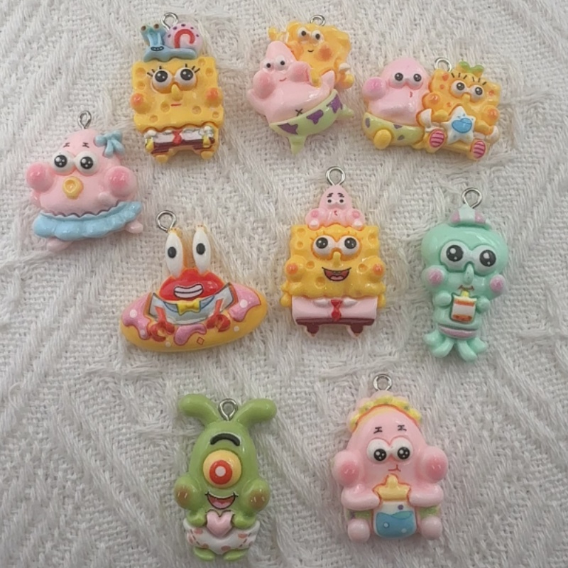 10 peças de pingente de resina - Jewelry Making Birthday Party avaliação e preço