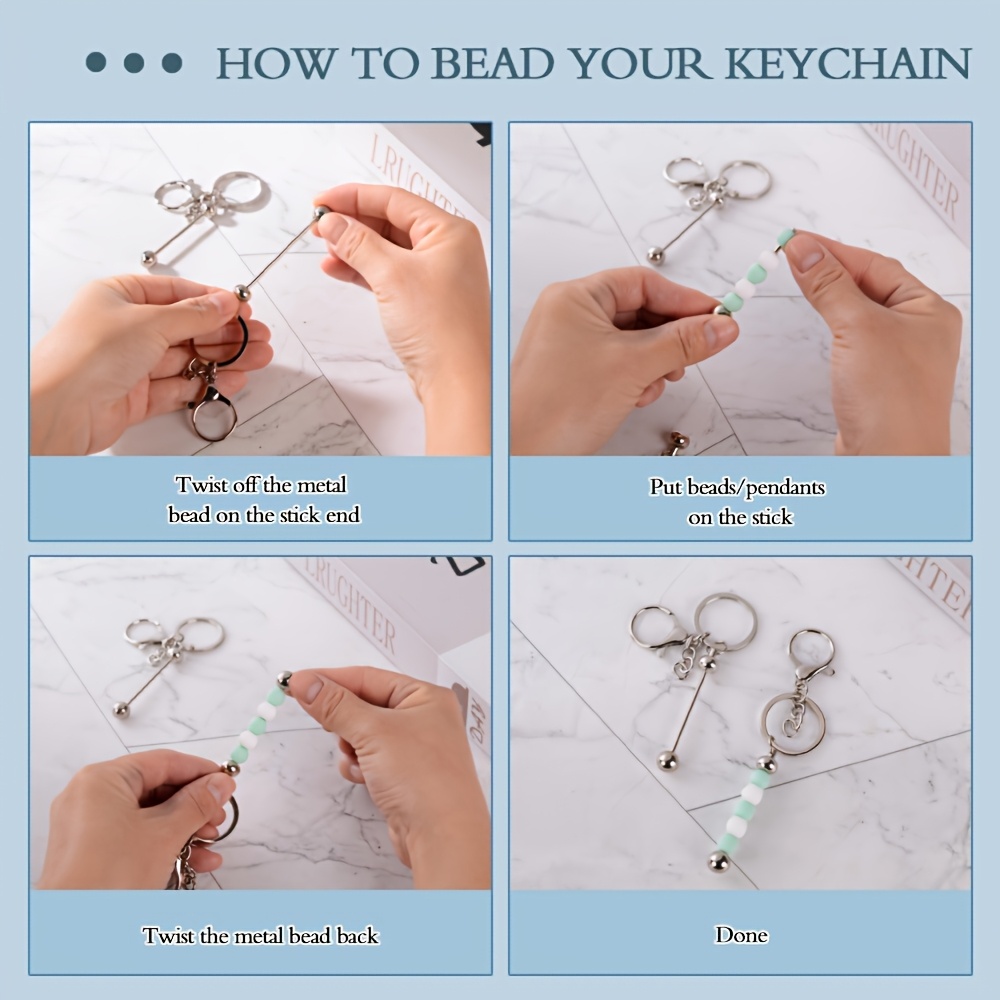 Kit de 10 Peças DIY para Chave - Jewelry Making Course avaliação e preço