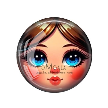 Cabochão de vidro redondo com  - Jewelry Making 3 Year Old avaliação e preço