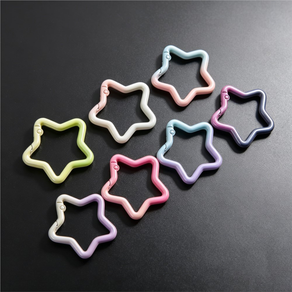 5 Peças de Argolas de Mola em  - Jewelry Making Charms avaliação e preço